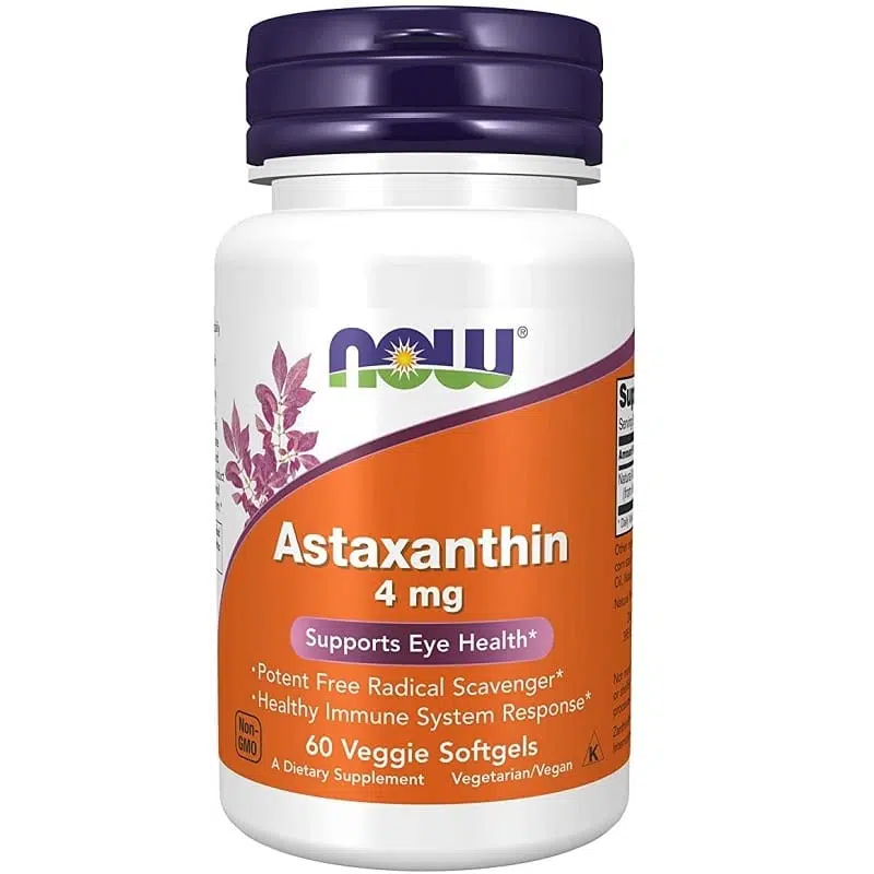 Now Astaxanthin 4mg kapszula 60db Now Astaxanthin 4mg kapszula 60db