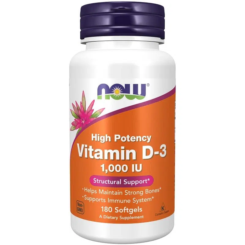 Now D3-vitamin 1000NE kapszula 180db Now D3-vitamin 1000NE kapszula 180db