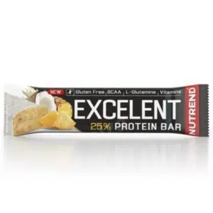 NUTREND Excelent 25% protein bar-fehérje szelet Pineapple Coconut 85g