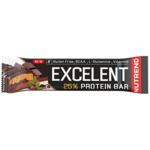 NUTREND Excelent 25% protein bar-fehérje szelet Chocolate Nougat Cranberry 85g