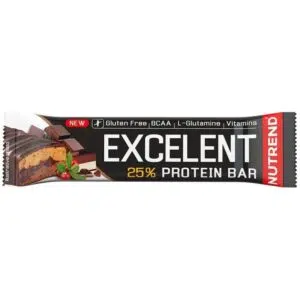 NUTREND Excelent 25% protein bar-fehérje szelet Chocolate Nougat Cranberry 85g