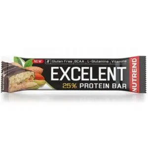 NUTREND Excelent 25% protein bar-fehérje szelet Almond-Pistachio 85g