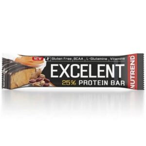 NUTREND Excelent 25% protein bar-fehérje szelet Peanut Butter 85g