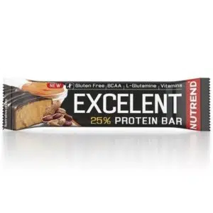 NUTREND Excelent 25% protein bar-fehérje szelet Peanut Butter 85g