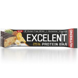 NUTREND Excelent 25% protein bar-fehérje szelet Vanilla Pineapple 85g