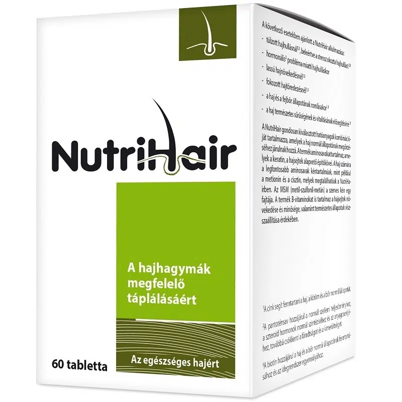 Nutrihair filmtabletta 60db Nutrihair filmtabletta 60db