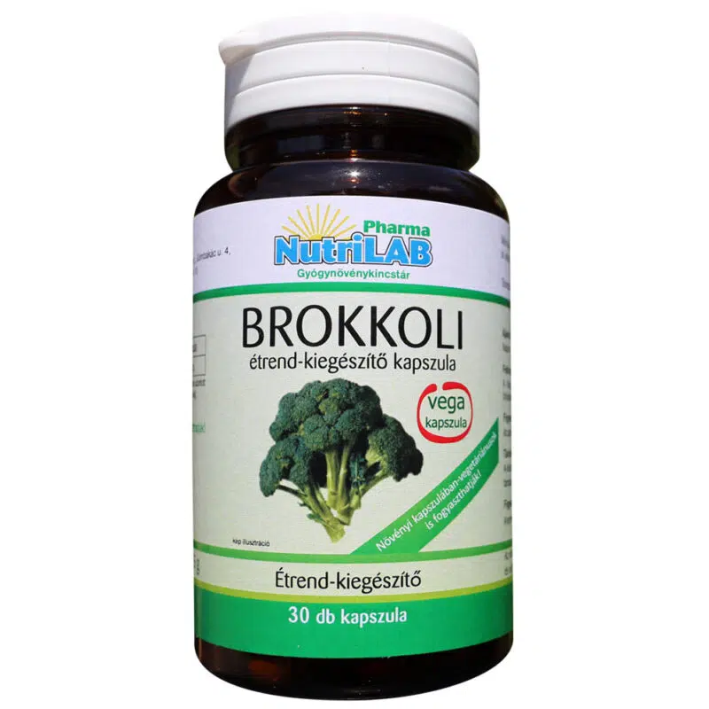 NutriLAB Brokkoli kapszula 30X NutriLAB Brokkoli kapszula 30X