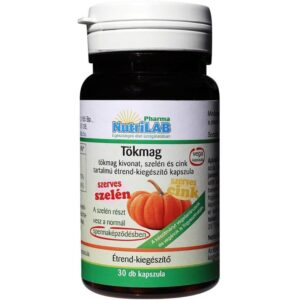 NutriLAB Tökmag-Szelén-Cink kapszula vega 30db