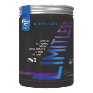 Nutriversum DARK- Limitless áfonya ízű 380g
