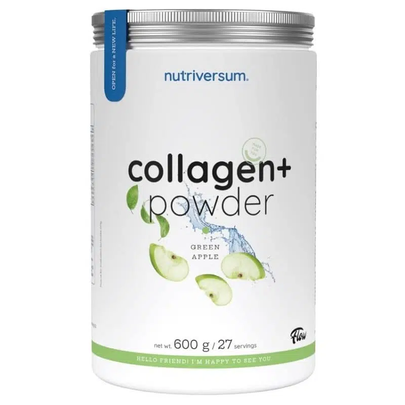 Nutriversum FLOW -Collagen+Powder zöldalma 600g Nutriversum FLOW -Collagen+Powder zöldalma 600g