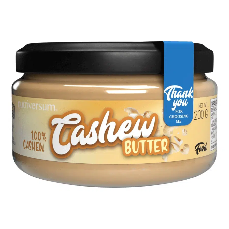 Nutriversum FOOD- Cashew Butter (kesudióvaj) 200g Nutriversum FOOD- Cashew Butter (kesudióvaj) 200g