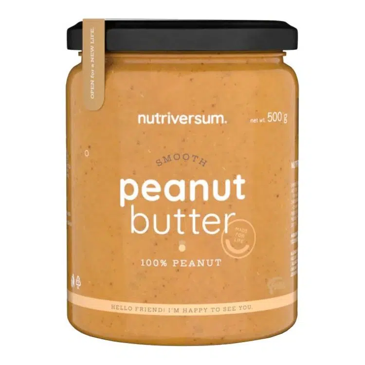 Nutriversum FOOD- Peanut Butter smooth 500g Nutriversum FOOD- Peanut Butter smooth 500g