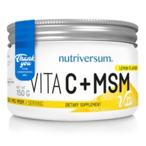 Nutriversum VITA- C+MSM citrom 150g