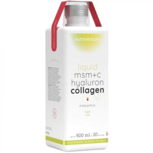 Nutriversum WOMEN- Liquid MSM+Hyaluron+Collagen ( Sugar free) ananász 500 ml