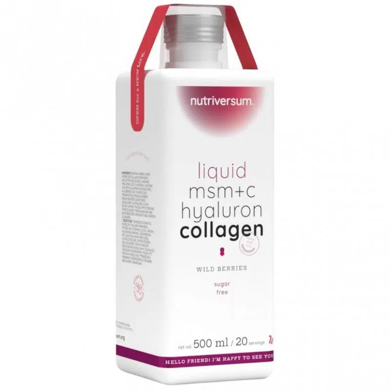 Nutriversum WOMEN- Liquid MSM+Hyaluron+Collagen ( Sugar free) erd.gyüm. 500 ml Nutriversum WOMEN- Liquid MSM+Hyaluron+Collagen ( Sugar free) erd.gyüm. 500 ml