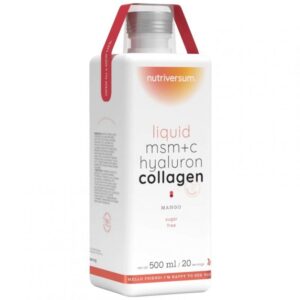 Nutriversum WOMEN- Liquid MSM+Hyaluron+Collagen ( Sugar free) mango 500 ml