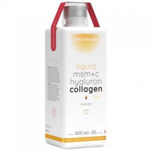 Nutriversum WOMEN- Liquid MSM+Hyaluron+Collagen ( Sugar free) narancs 500 ml