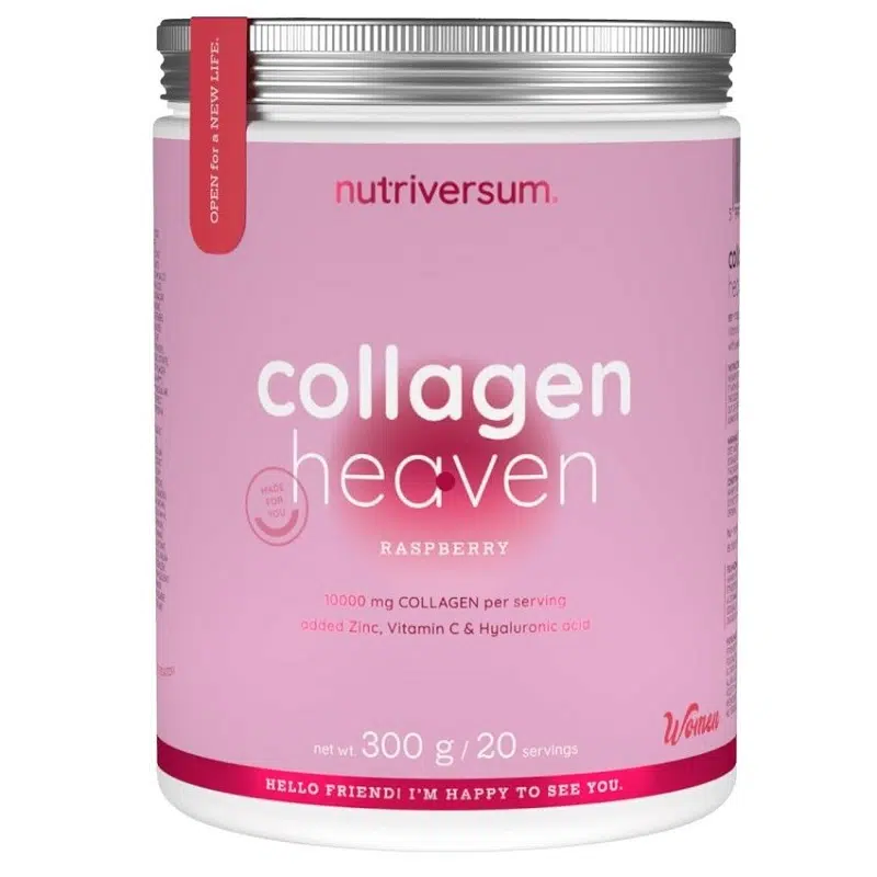 Nutriversum WOMEN-Collagen heaven málna 300g Nutriversum WOMEN-Collagen heaven málna 300g
