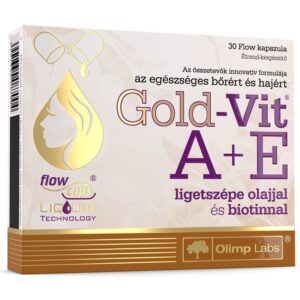 Olimp Labs Gold-Vit A+E- Ligetszépe olaj LIQUID CAPS tokban 30db