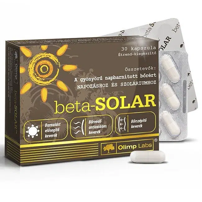 Olimp Labs Beta Solar barnító kapszula 30 db Olimp Labs Beta Solar barnító kapszula 30 db