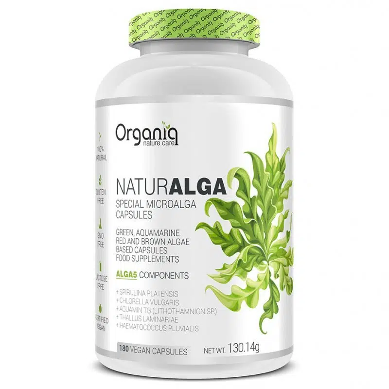 Organiq Nature Care Naturalga kapszula 180db Organiq Nature Care Naturalga kapszula 180db
