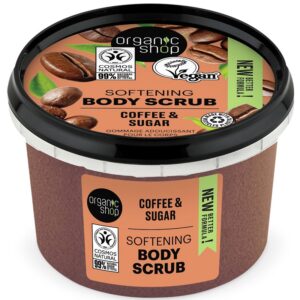 Organic Shop Testradír Kávéval és cukorral 250ml