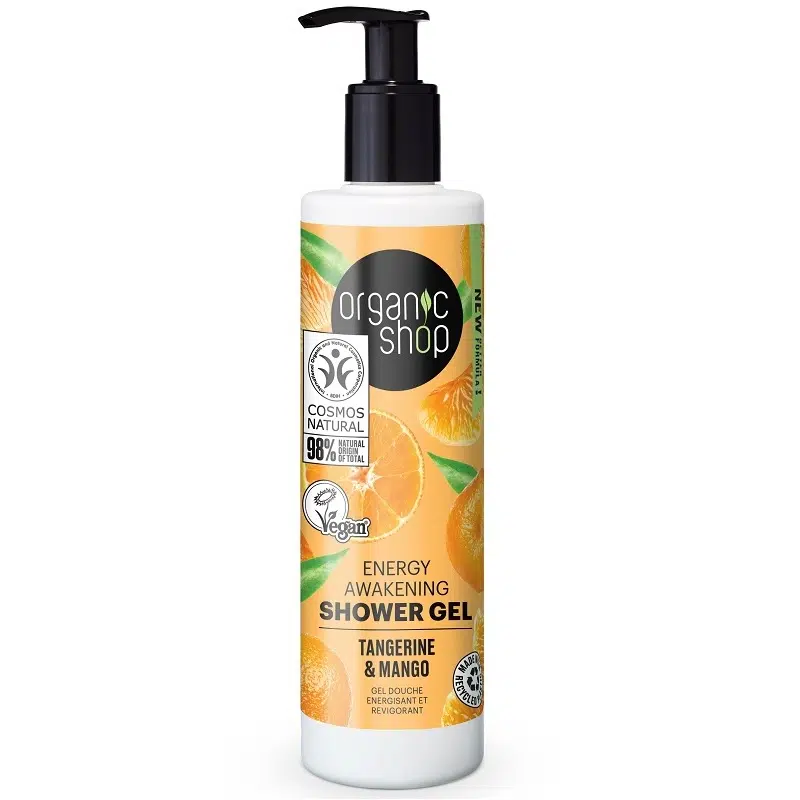 Organic Shop Energy tusfürdő mandarin és mangó 280ml Organic Shop Energy tusfürdő mandarin és mangó 280ml