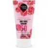 Organic Shop Fényvédő nappali arckrém málnával és antioxidánsokkal SPF50 (normál és száraz bőrre) 50ml