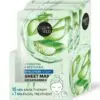 Organic Shop Hidratáló és helyreállító fátyolmaszk aloe verával és hialuronsavval 25g