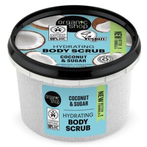 Organic Shop Hidratáló testradír kókusszal és cukorral 250ml