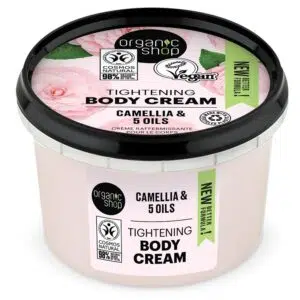 Organic Shop Feszesítő testápoló krém kaméliával és 5 olajjal 250ml