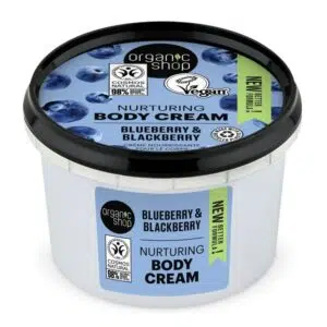 Organic Shop Kényeztető testápoló krém áfonyával és szederrel 250ml