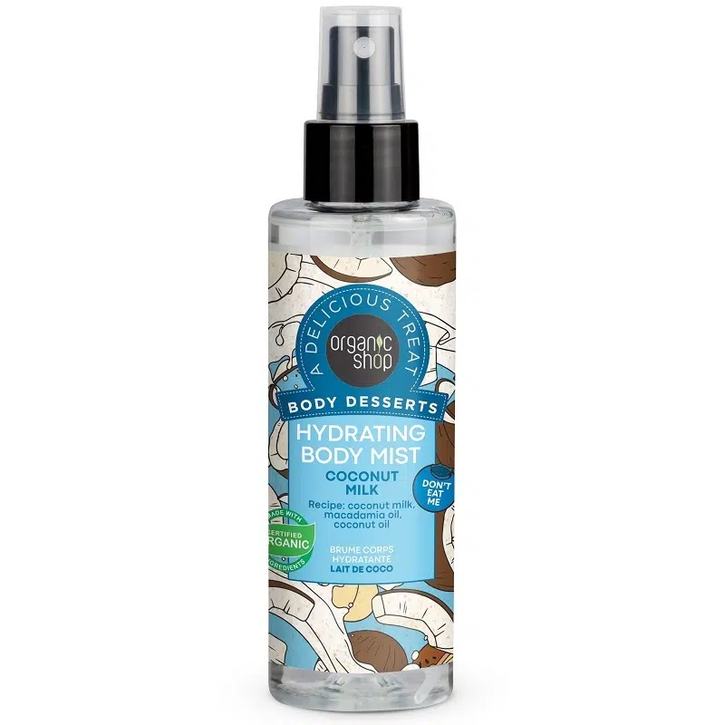 Organic Shop Kókuszvizes hidratáló testpermet 200ml Organic Shop Kókuszvizes hidratáló testpermet 200ml