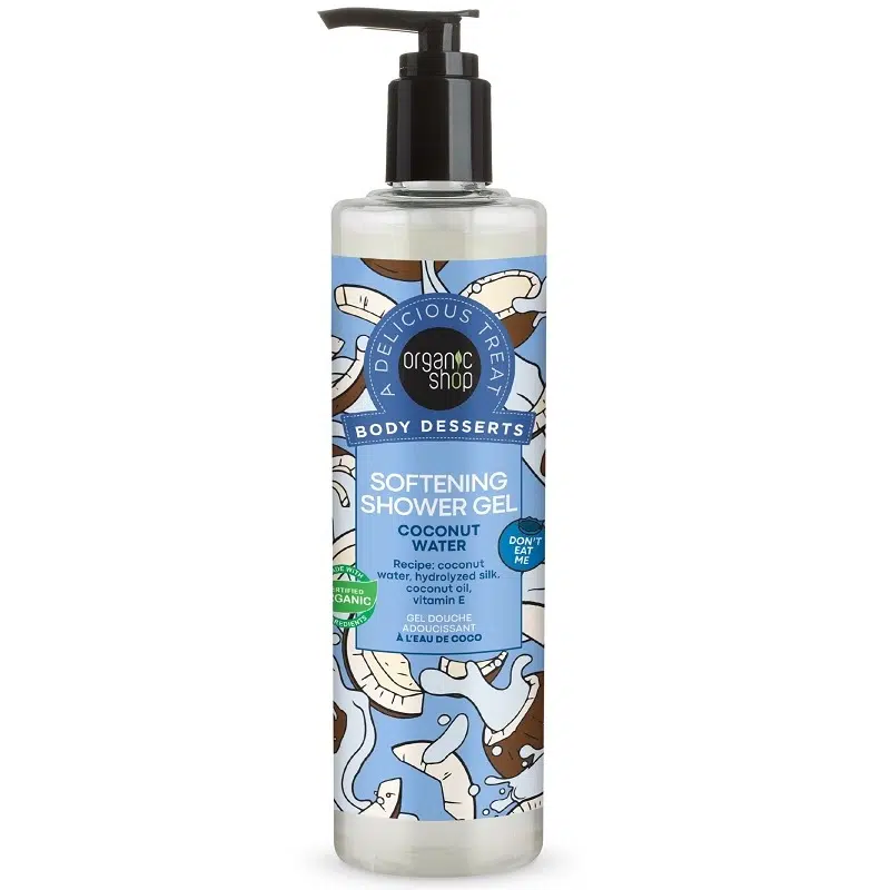 Organic Shop Kókuszvizes puhító tusfürdő gél 280ml Organic Shop Kókuszvizes puhító tusfürdő gél 280ml