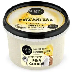 Organic Shop "Pina Colada" tápláló testradír ananásszal és kókusszal 250ml