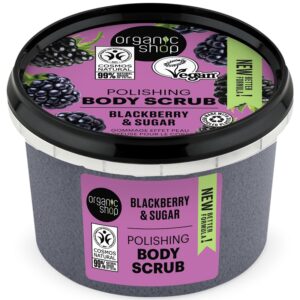 Organic Shop Polishing testradír szederrel és cukorral 250ml