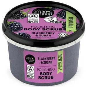 Organic Shop Polishing testradír szederrel és cukorral 250ml