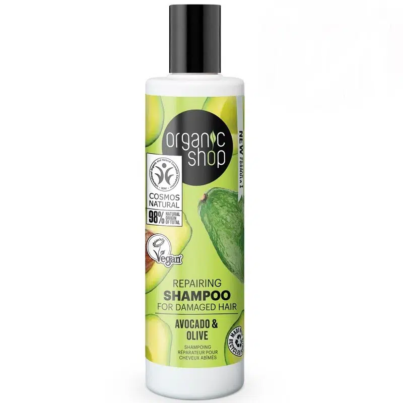 Organic Shop Regeneráló sampon avokádóval és olívával 280ml Organic Shop Regeneráló sampon avokádóval és olívával 280ml