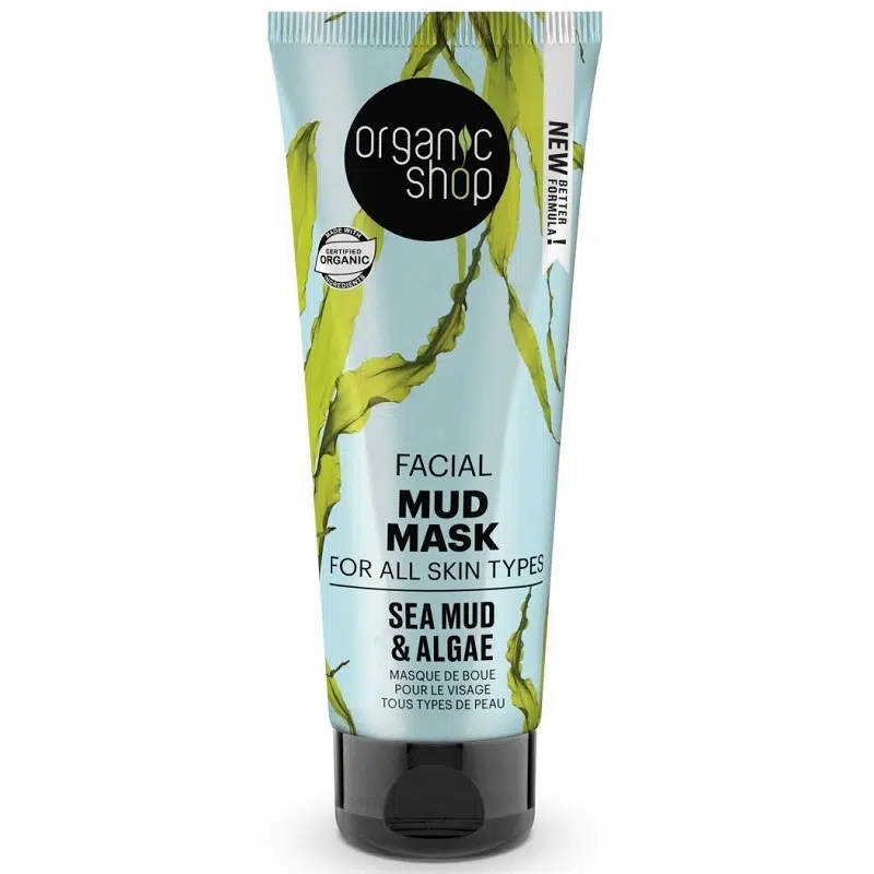 Organic Shop Arcmaszk tengeri iszappal és algával 75ml Organic Shop Arcmaszk tengeri iszappal és algával 75ml