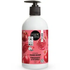 Organic Shop Vitaminos folyékony kézmosó szappan bio gránátalma kivonattal 500ml