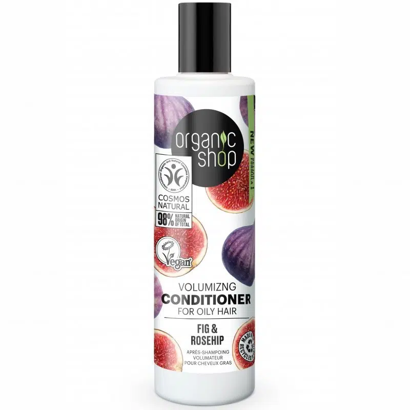 Organic Shop Volumennövelő kondicionáló fügével és csipkebogyóval 280ml Organic Shop Volumennövelő kondicionáló fügével és csipkebogyóval 280ml