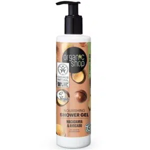 Organic Shop Tápláló tusfürdő makadámia és avokádó 280ml