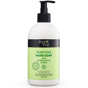 Organic Shop Folyékony szappan eukaliptusz illóolaj és bio borsmentával 500ml