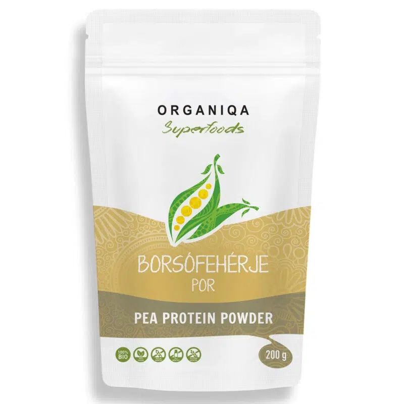 Organiqa Bio Borsófehérje por 200g (80% fehérje) Organiqa Bio Borsófehérje por 200g (80% fehérje)