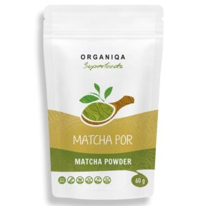 Organiqa Bio matcha por (nyers, bio) 60g