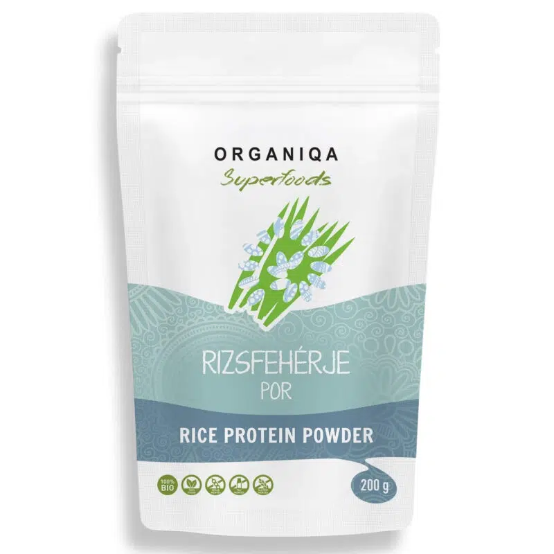 Organiqa Bio Rizsfehérje por 200g (80% fehérje) Organiqa Bio Rizsfehérje por 200g (80% fehérje)