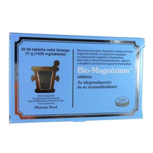 Pharma Nord Bio-Magnézium tabletta 30db