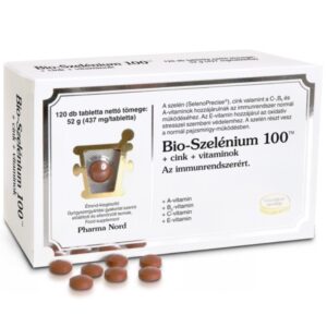 Pharma Nord Bio-szelénium 100+cink+vitaminok 120db