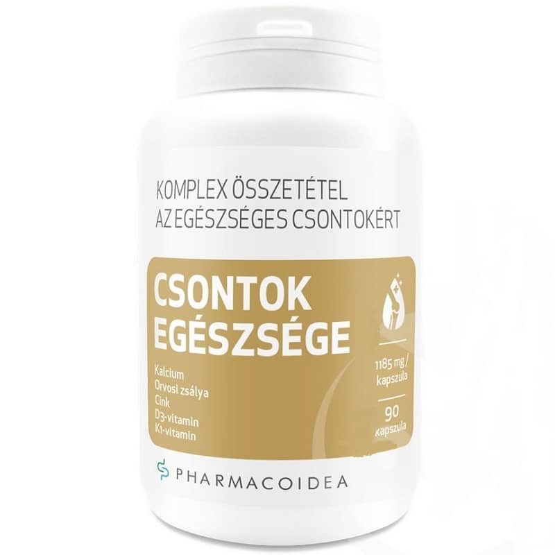Pharmacoidea Csontok Egészsége kapszula Extra 90db Pharmacoidea Csontok Egészsége kapszula Extra 90db