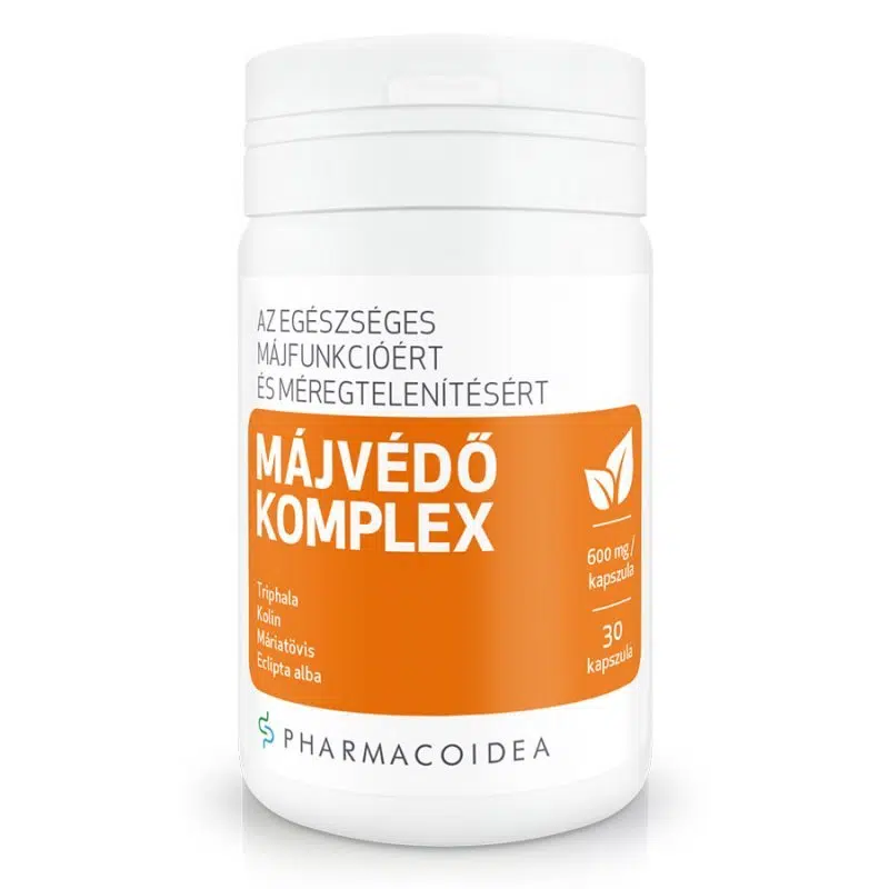 Pharmacoidea májvédő komplex kapszula 30db Pharmacoidea májvédő komplex kapszula 30db